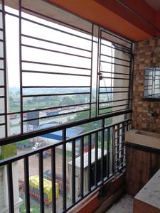 Balcony Image of 1255 Sq.ft 3 BHK Apartment / Flat for rent in Dutta Tower, Industrial Area Durgapur for Rs. 38000