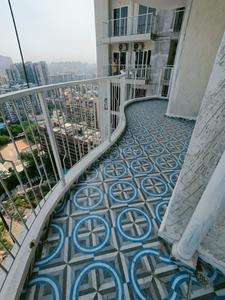 Balcony Image of 1620 Sq.ft 3 BHK Apartment / Flat for sale in Aegis Trine Towers, Indirapuram Ghaziabad for Rs. 15500000