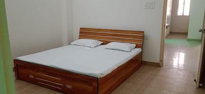 Bedroom Image of 1500 Sq.ft 2 BHK Builder Floor for rent in Gomti Nagar Lucknow for Rs. 25000
