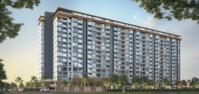 Image of 999 Sq.ft 2 BHK Apartment / Flat for sale in Vivanta Next, Tathawade, Pune for Rs. 5500000