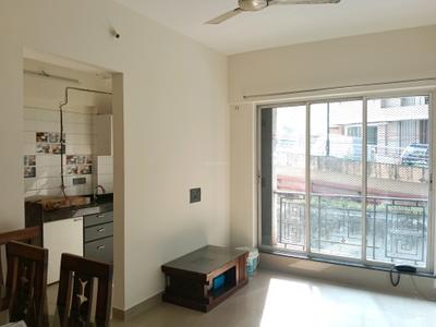 Living Room Image of 549 Sq.ft 1 BHK Apartment / Flat for rent in Keytech Ashok Smruti, Kasarvadavali Thane for Rs. 18000