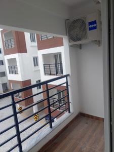 Balcony Image of 1485 Sq.ft 3 BHK Apartment / Flat for rent in Nexterra Phase II, Sholinganallur Chennai for Rs. 32000