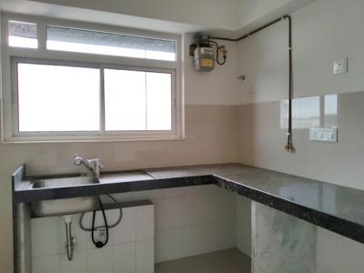 Kitchen Image of 755 Sq.ft 2 BHK Apartment / Flat for rent in L And T Rejuve 360 Tower A, Mulund West Mumbai for Rs. 64000