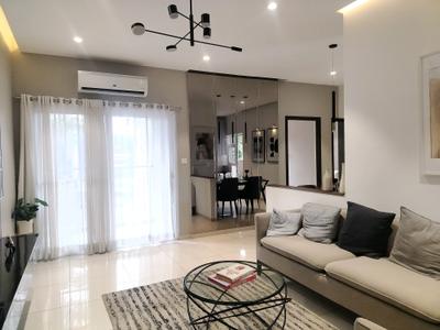 Living Room Image of 1050 Sq.ft 2 BHK Apartment / Flat for rent in K Raheja Sterling, Kondhwa Pune for Rs. 28000