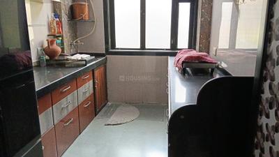 Kitchen Image of 1000 Sq.ft 2 BHK Apartment / Flat for rent in Kalwa Thane for Rs. 32000