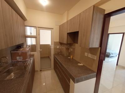 Kitchen Image of 1200 Sq.ft 2 BHK Apartment / Flat for rent in Eldeco Accolade, Sector 2 Sohna for Rs. 27000