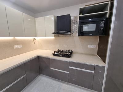 Kitchen Image of 2400 Sq.ft 4 BHK Apartment / Flat for rent in CGHS Guru Apartments, Sector 6 Dwarka New Delhi for Rs. 60000