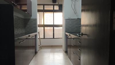 Kitchen Image of 1354 Sq.ft 3 BHK Apartment / Flat for rent in Rivali Park Wintergreen, Borivali East Mumbai for Rs. 100000