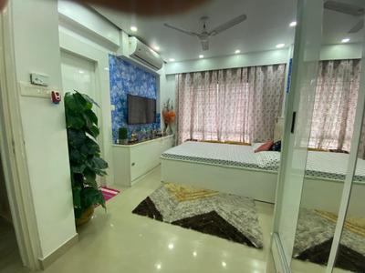 Bedroom Image of 1350 Sq.ft 3 BHK Apartment / Flat for rent in Urban Greens, Rajarhat Kolkata for Rs. 47000