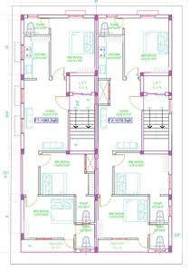 Image of 1050 Sq.ft 2 BHK Apartment / Flat for sale in Vyasarpadi, Chennai for Rs. 7400000