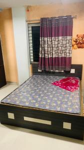 Bedroom Image of 900 Sq.ft 1 BHK Apartment / Flat for rent in New Alkapuri Vadodara for Rs. 16000