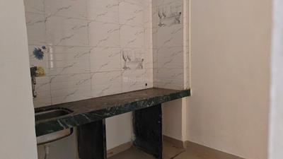 Kitchen Image of 690 Sq.ft 1 BHK Apartment / Flat for sale in Guru Mauli Niwas, Rabale Navi Mumbai for Rs. 2800000