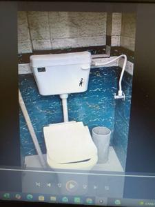 Bathroom Image of 450 Sq.ft 2 BHK Independent House for rent in Bhilai Steel Plant Bhilai for Rs. 7000