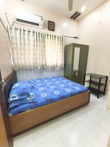 Bedroom Image of 800 Sq.ft 1.5 BHK Apartment / Flat for rent in Daulat Nagar Apartments, Anand Nagar, Sinhagad Road Pune for Rs. 29000