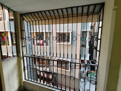 Balcony Image of 1200 Sq.ft 3 BHK Apartment / Flat for rent in Nagerbazar Kolkata for Rs. 14000