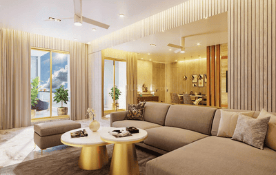 Image of 2482 Sq.ft 3 BHK Apartment / Flat for sale in TARC Tripundra, Kapashera, New Delhi for Rs. 53000000