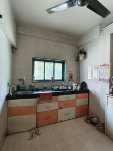 Kitchen Image of 540 Sq.ft 1 BHK Apartment / Flat for sale in Thane West Thane for Rs. 9500000