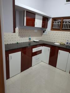 Kitchen Image of 750 Sq.ft 2 BHK Builder Floor for rent in Hebbal Kempapura Bengaluru for Rs. 24000