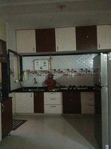 Kitchen Image of 1465 Sq.ft 3 BHK Apartment / Flat for rent in Maharsh Harsh Evoq, Bopal Ahmedabad for Rs. 50000