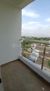 Balcony Image of 1700 Sq.ft 3 BHK Apartment / Flat for rent in Sarthak Galaxy II, Rau Indore for Rs. 20000