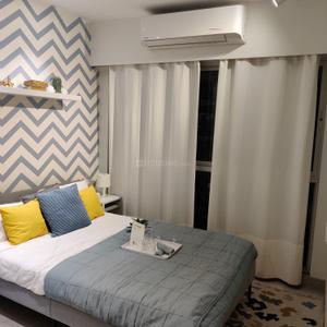 Bedroom Image of 800 Sq.ft 2 BHK Apartment / Flat for sale in Runwal Forests Tower 9 To 11, Kanjurmarg West Mumbai for Rs. 25000000