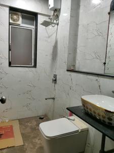 Common Bathroom Image of 1200 Sq.ft 3 BHK Apartment / Flat for sale in Runwal Greens, Bhandup West Mumbai for Rs. 34700000