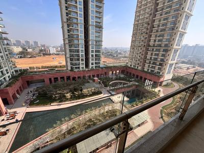 Balcony Image of 1650 Sq.ft 3 BHK Apartment / Flat for rent in Conscient Hines Elevate, Sector 59 Gurgaon for Rs. 120000