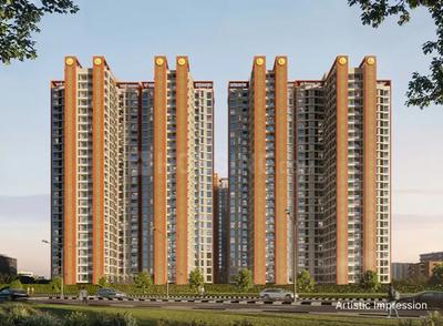 Image of 580 Sq.ft 1 BHK Apartment / Flat for sale in Oyster Nature Vista Building 1, Dwarli Gaon, Kalyan for Rs. 3200000