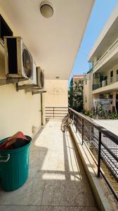Balcony Image of 2200 Sq.ft 3 BHK Builder Floor for rent in Sector 17 Gurgaon for Rs. 58000