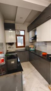 Kitchen Image of 1050 Sq.ft 2 BHK Apartment / Flat for rent in Bamheta Village Ghaziabad for Rs. 21000
