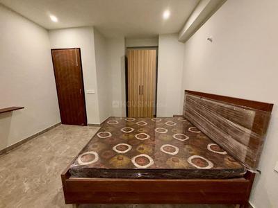Bedroom Image of 750 Sq.ft 1 BHK Builder Floor for rent in Sector 52 Gurgaon for Rs. 23000
