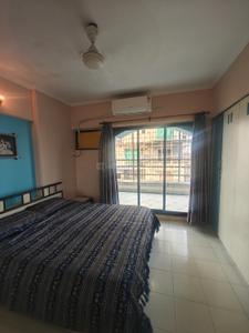 Bedroom Image of 1140 Sq.ft 2 BHK Apartment / Flat for rent in Sagar Darshan Towers, Nerul Navi Mumbai for Rs. 76000