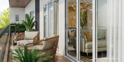 Balcony Image of 1350 Sq.ft 3 BHK Apartment / Flat for sale in Godrej Zenith, Sector 89 Gurgaon for Rs. 35000000