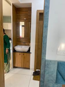Bathroom Image of 1800 Sq.ft 3 BHK Apartment / Flat for sale in Pramukh Tiara, Kudasan Gandhinagar for Rs. 9500000