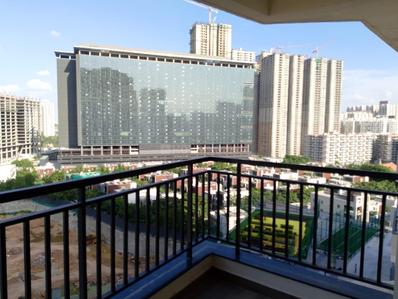 Balcony Image of 1950 Sq.ft 3 BHK Apartment / Flat for rent in Spectra, Financial District Hyderabad for Rs. 75000