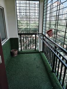 Balcony Image of 1535 Sq.ft 3 BHK Apartment / Flat for rent in Metropolis Pristine, Electronic City Bengaluru for Rs. 39500