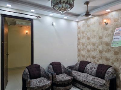 Living Room Image of 900 Sq.ft 3 BHK Apartment / Flat for rent in Mahavir Enclave New Delhi for Rs. 24000