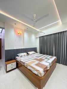 Bedroom Image of 2335 Sq.ft 3 BHK Apartment / Flat for rent in Shivalik Green View, Shantigram Ahmedabad for Rs. 60000
