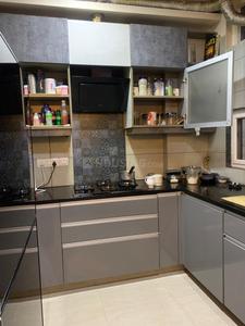 Kitchen Image of 1500 Sq.ft 3 BHK Builder Floor for rent in Greater Kailash New Delhi for Rs. 125000