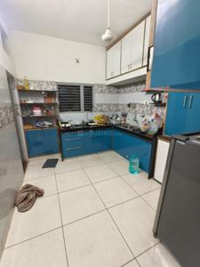 Kitchen Image of 1255 Sq.ft 1 BHK Apartment / Flat for rent in Makarba Ahmedabad for Rs. 20000