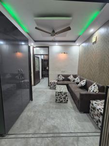 Living Room Image of 450 Sq.ft 1 BHK Builder Floor for rent in Ramesh Nagar New Delhi for Rs. 20000
