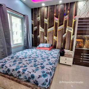 Bedroom Image of 600 Sq.ft 2 BHK Apartment / Flat for rent in Eden City Maheshtala, Maheshtala Kolkata for Rs. 15000