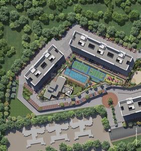 Image of 1704 Sq.ft 3 BHK Apartment / Flat for sale in Nyati Esteban, Mohammed Wadi, Pune for Rs. 11500000