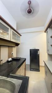 Kitchen Image of 1000 Sq.ft 2 BHK Apartment / Flat for rent in Rajendra Nagar Indore for Rs. 22000