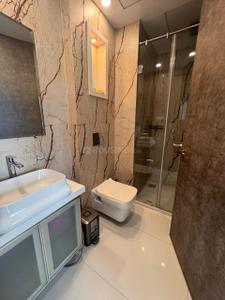 Bathroom Image of 1705 Sq.ft 3 BHK Independent House for rent in Lodha World Towers, Worli Mumbai for Rs. 550000