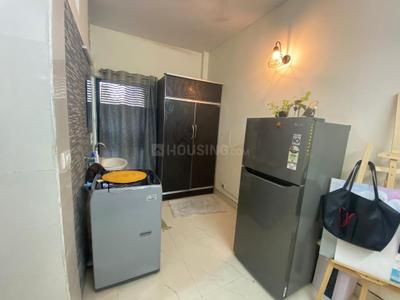 Kitchen Image of 1000 Sq.ft 2 BHK Builder Floor for rent in Lajpat Nagar New Delhi for Rs. 41000