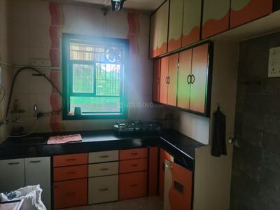 Kitchen Image of 535 Sq.ft 1 BHK Apartment / Flat for rent in Dombivli West Thane for Rs. 15000