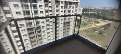 Balcony Image of 1120 Sq.ft 3 BHK Apartment / Flat for sale in Provident Park Square, Talaghattapura Bengaluru for Rs. 12500000