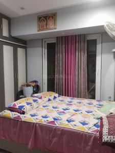 Bedroom Image of 850 Sq.ft 2 BHK Apartment / Flat for rent in Kopar Khairane Navi Mumbai for Rs. 40000