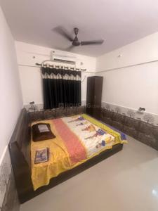 Bedroom Image of 680 Sq.ft 1 BHK Apartment / Flat for rent in Kasarvadavali Thane for Rs. 25000